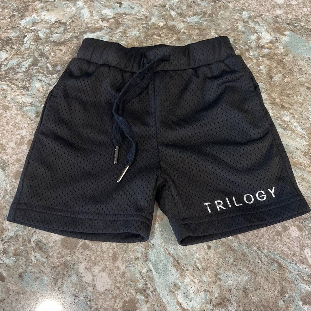 Trilogy Design Co Black Gym Shorts 12-18M